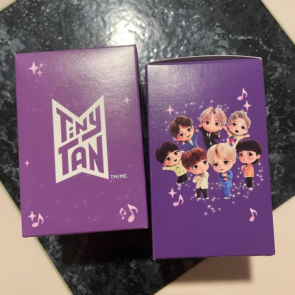 TinyTAN Purple Collectible Box jung kook